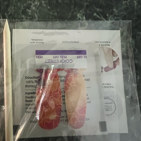 Color Street Other - ColorStreet 💯% nail polish in dry form.